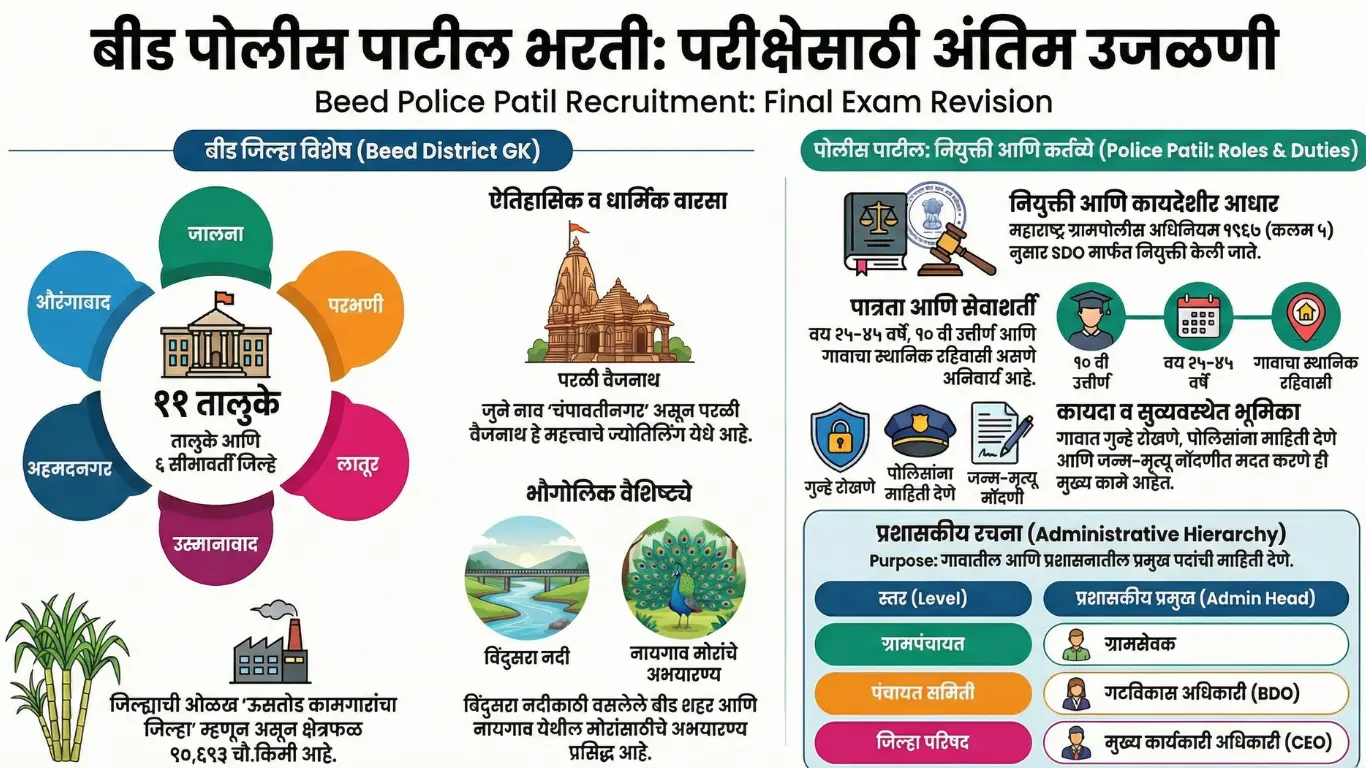 Police Patil Question Paper